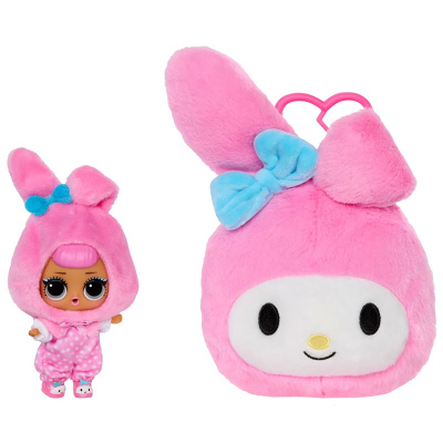 Двусторонняя плюшевая игрушка с куклой ЛОЛ Сюрпрайз Hello Kitty & Friends MGA 70777 1